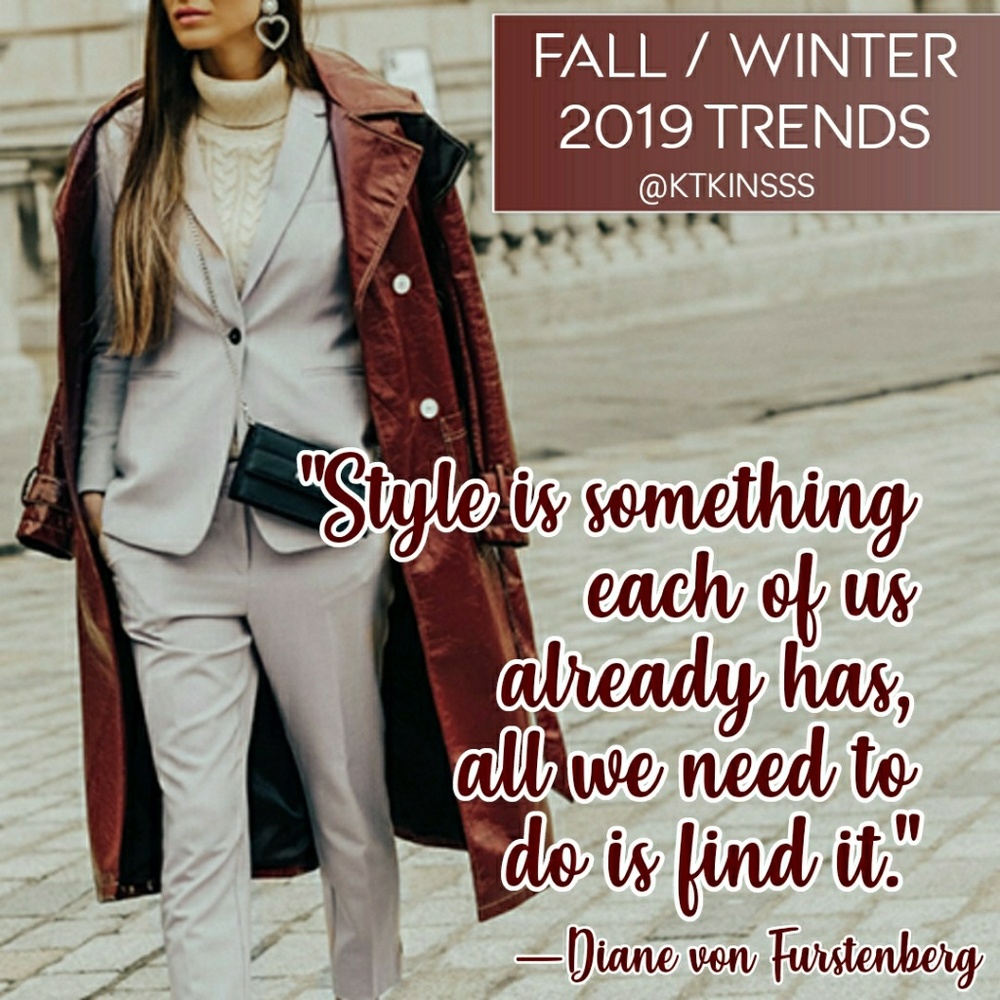 ❄ FALL / WINTER 2019 TRENDS ❄